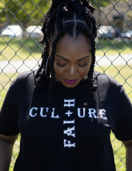 “Faith + Culture”  Classic Logo Tee