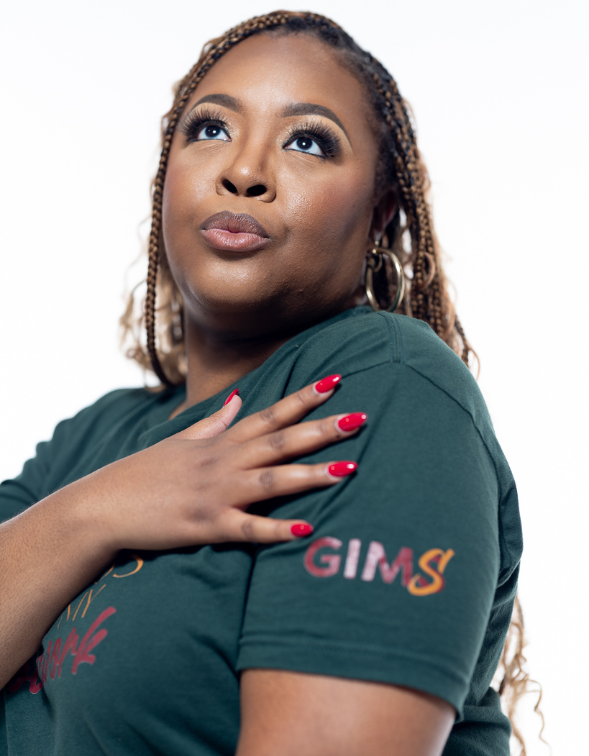 ‘Minding My Business’ Soulwork Logo Tee (Green)